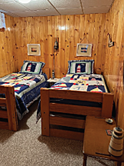 The Anglemore also includes double bed sleeping accommodations.