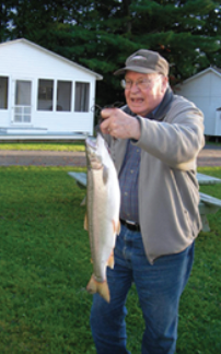 Fish caught at Lake Willoughby in Westmore, VT.
