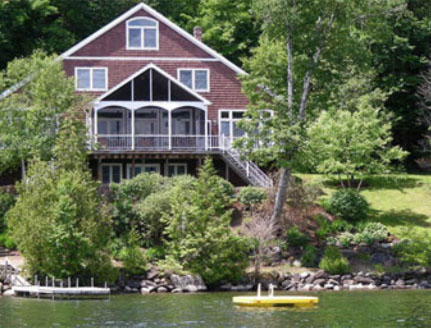 Kingfisher's Nest vacation Home on Lake Willoughby in Westmore, VT - Sleeps 12!