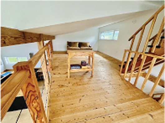 This vacation home has a spacious living concept that is great for big families and gatherings.