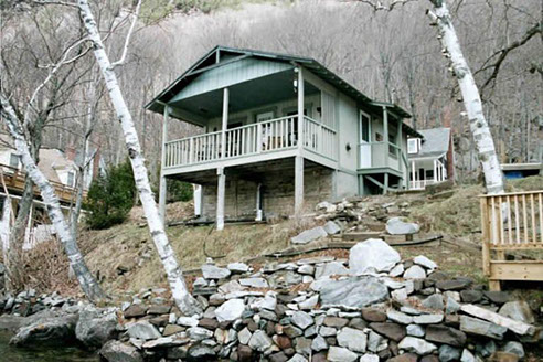 Trout House vacation home on Lake Willoughby in Westmore, VT