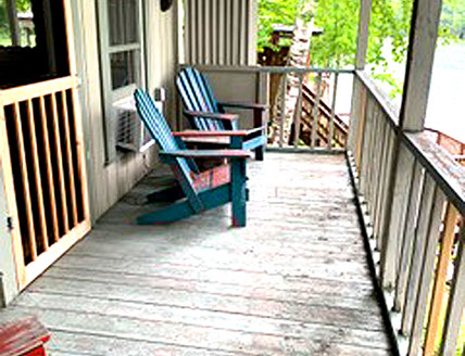 A great place to sit outside and enjoy the sites, we hope you'll feel right at home.